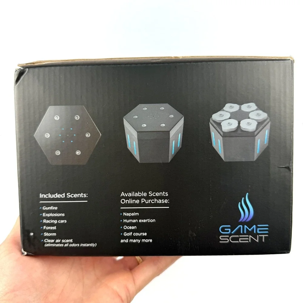GameScent AI 4D Gaming Movie‎ Scent Atomizer System HDMI PC Console VR Adapter